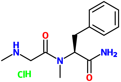 (图片) MC021201 N-Methylglycyl-Nα-methyl-L-phenylalaninamide HCl